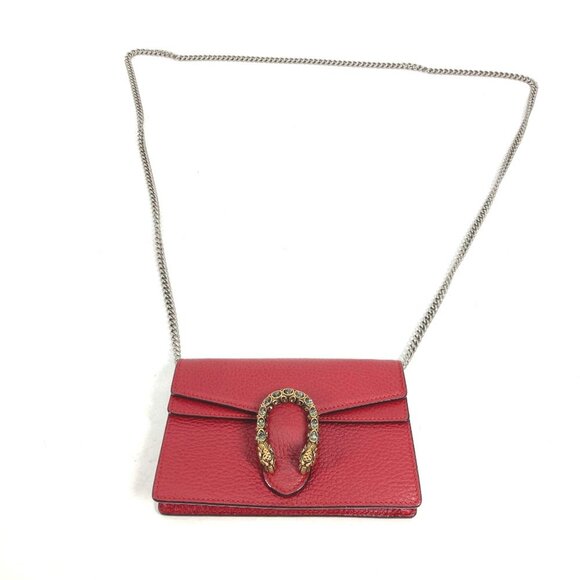 GUCCI Red Shoulder Bag - Picture 8 of 13